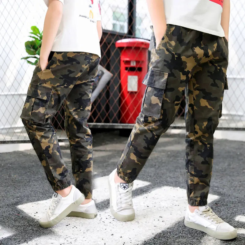 Kids Camo Jogger Pants