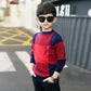 Boy's Round Collar Sweater