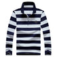 Striped Cotton Long Sleeve T-shirt
