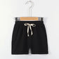 Mid Waist Casual Cotton Shorts