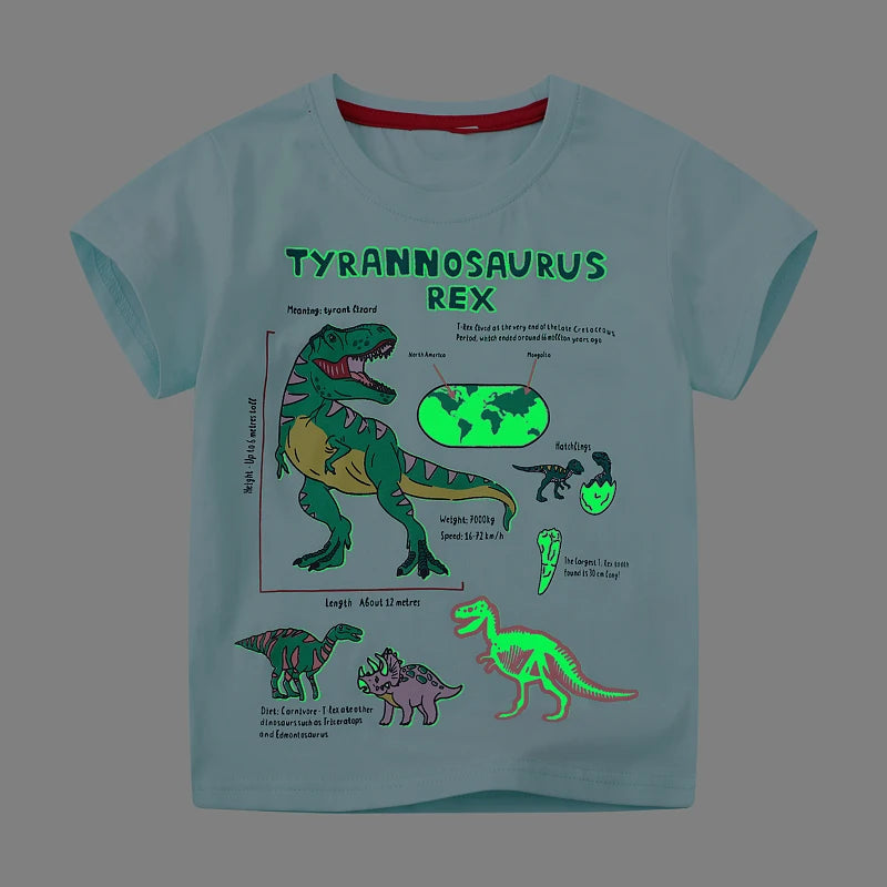 Glow In The Dark Dinosaur T-Shirt
