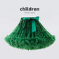 Solid Fluffy Tulle Tutu Skirt