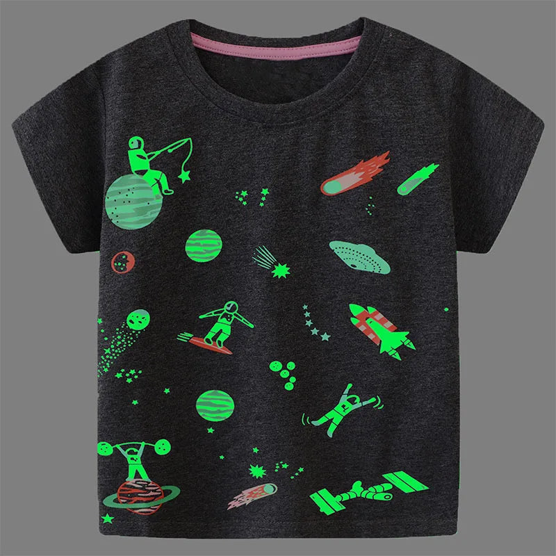 Glow In The Dark Dinosaur T-Shirt