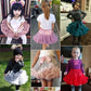 Solid Fluffy Tulle Tutu Skirt