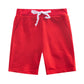 Elastic Waist Cotton Shorts