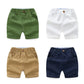Solid Colour Cotton Shorts