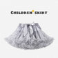 Solid Fluffy Tulle Tutu Skirt