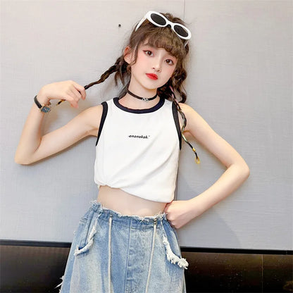 High Waist Dyed Gradient Wide Leg  Jeans