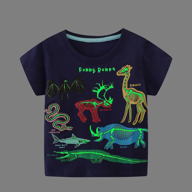 Glow In The Dark Dinosaur T-Shirt