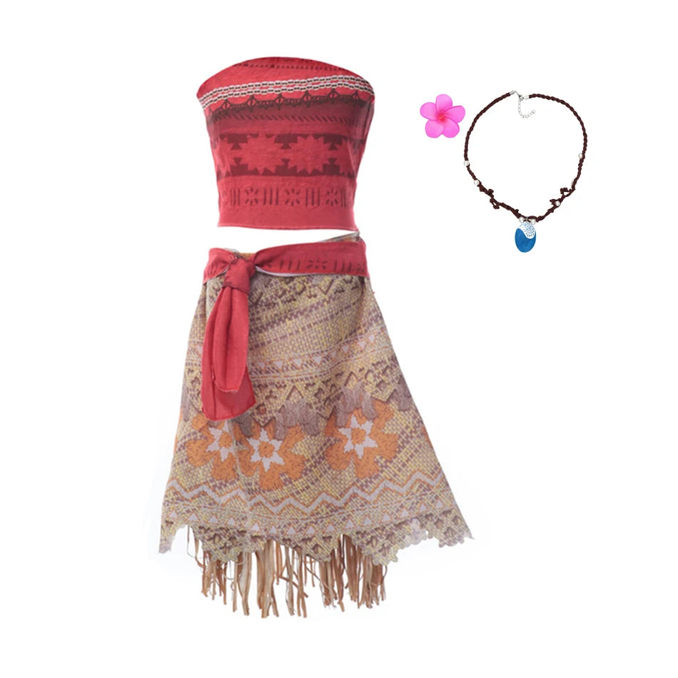 Moana Princess Costume Set