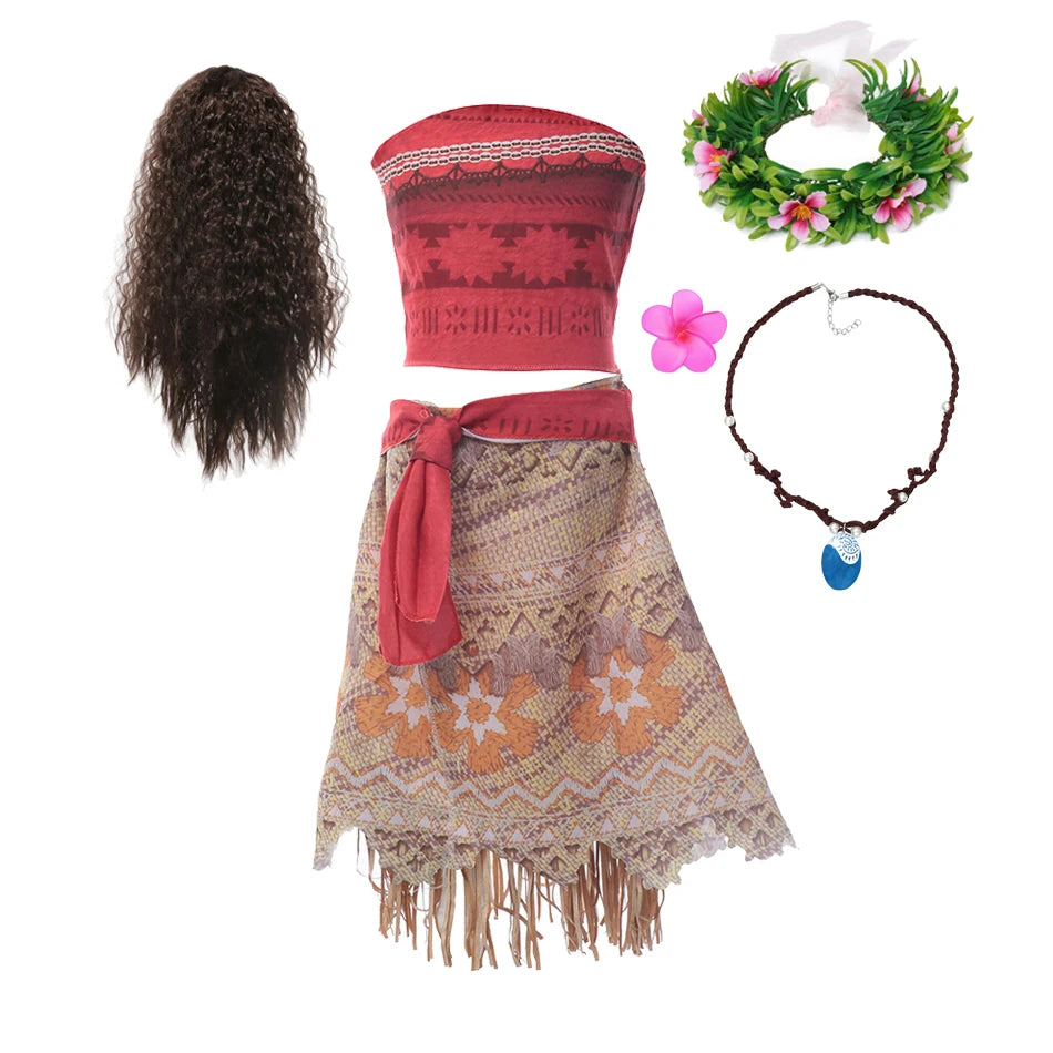 Moana Princess Costume Set