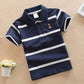 Stripes Short Sleeve Polo Shirt