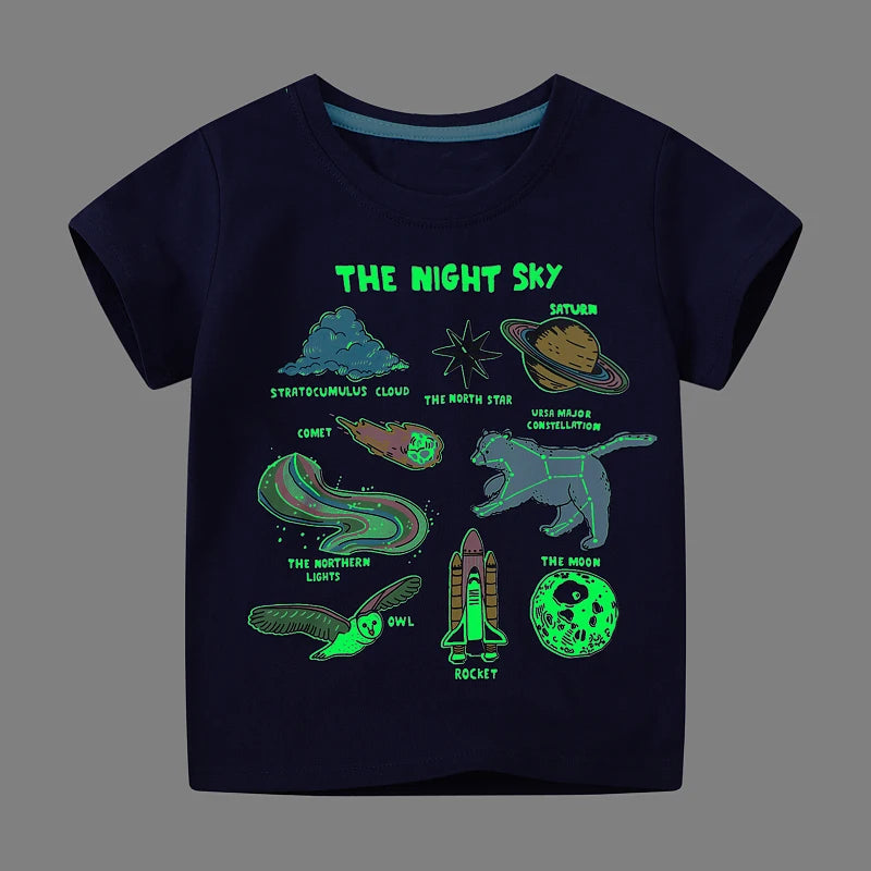 Glow In The Dark Dinosaur T-Shirt