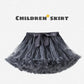 Solid Fluffy Tulle Tutu Skirt