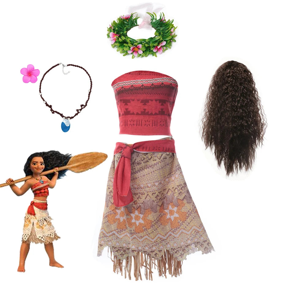 Moana Princess Costume Set