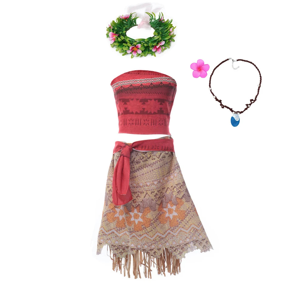 Moana Princess Costume Set